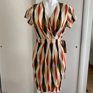 Banana Republic Short-sleeve Wrap Dress